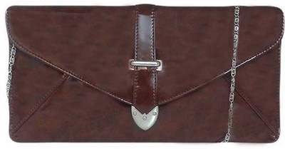 

Merastore Casual Brown Clutch