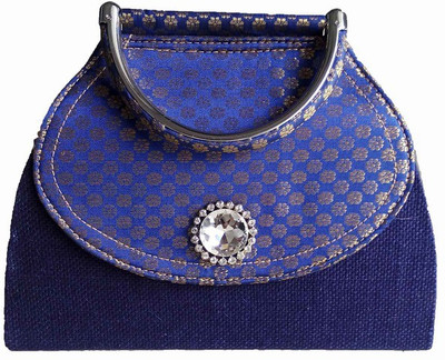 

Avisha Creations Party Blue Clutch