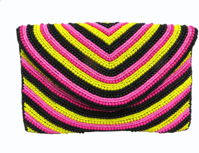 

Kawaii Casual Multicolor Clutch