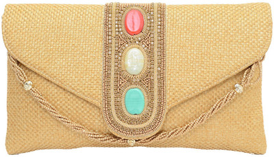 

Bagaholics Casual Beige Clutch