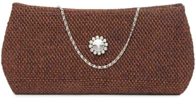 

Kraftrush Casual Brown Clutch