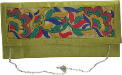 

Laviva Party Green Clutch