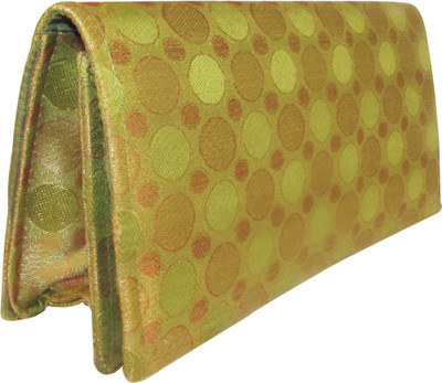 

Indha Craft Party Gold Clutch