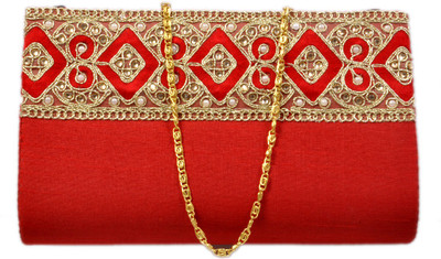 

Duchess Casual Red Clutch
