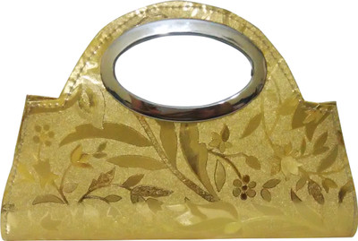 

KVM Casual Gold Clutch