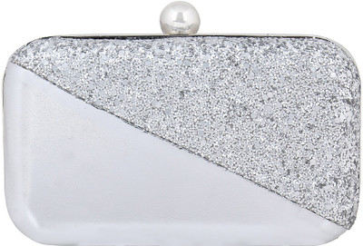 

Berrypeckers Party Silver Clutch