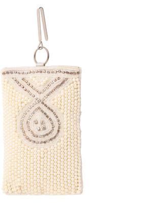 

Style Syde Party White Clutch