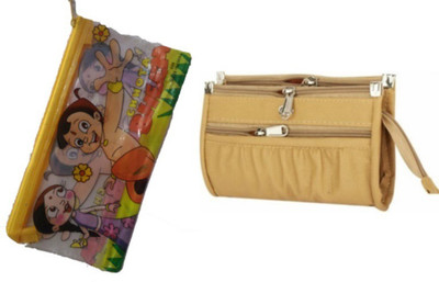 

Rapidcostore Casual Beige Clutch