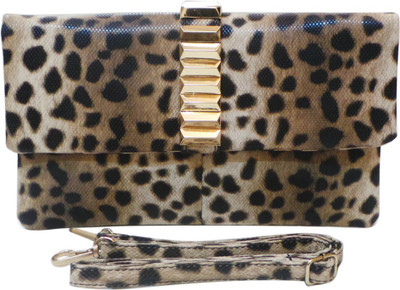 

Bhamini Party Brown Clutch