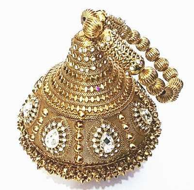 

Shree Kala Fashions Party Gold Clutch