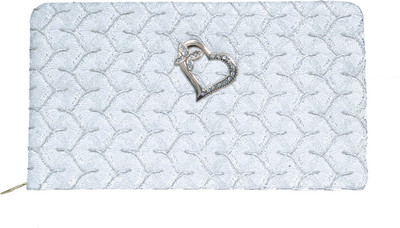 

Zasmina Party Silver Clutch