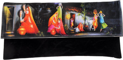 

Ratash.com Casual Black Clutch