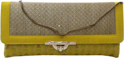 

Bhamini Party Yellow Clutch