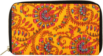 

Rajrang Casual Yellow Clutch
