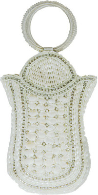 

Ratash.com Casual White Clutch