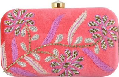 

Tooba Handicraft Party Multicolor Clutch