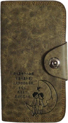 

MSELACTOS Casual Brown, Khaki Clutch