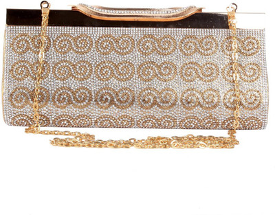 

Reedra Party Gold Clutch