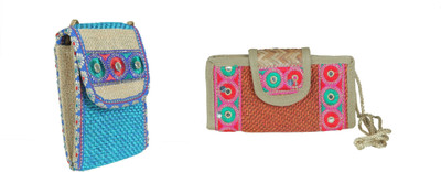 

Sheen Casual Multicolor Clutch