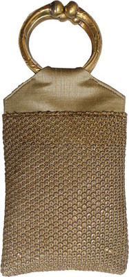 

Bhamini Party Gold Clutch