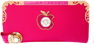 

Fashion Leather Party Pink Clutch
