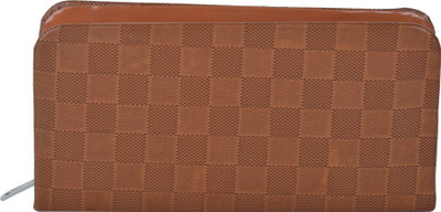 

Modish Look Casual Brown Clutch