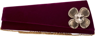 

The Indian Handicraft Store Party Purple Clutch