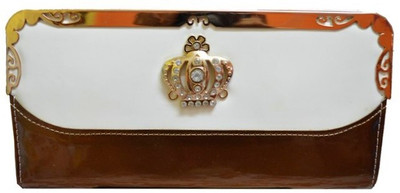 GLAMBING Casual Gold Clutch