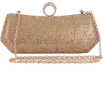 

Reedra Party Gold Clutch