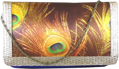 

Bhamini Party Blue Clutch