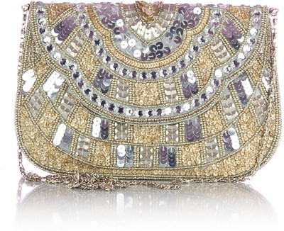 

Shaun Design Party Silver Clutch
