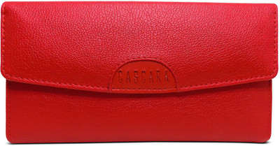 

Cascara Casual Red Clutch