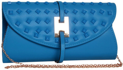 

Reedra Party Blue Clutch
