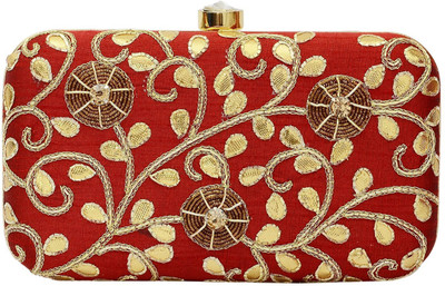 

Bagaholics Casual Red Clutch