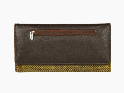 

99Cells Casual Green Clutch
