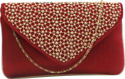 

Bhamini Party Maroon Clutch