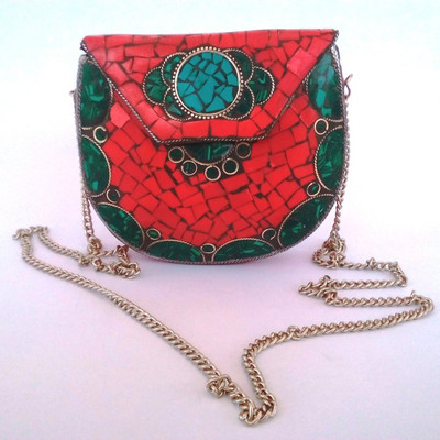 

Hemshri Party Multicolor Clutch