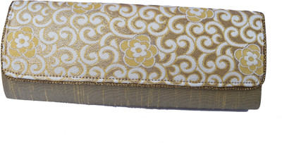 

Mahadev Exports Casual Gold Clutch