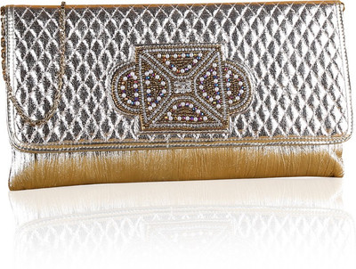 

Variation Party Silver Clutch