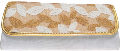 

Bagaholics Party Grey, Gold Clutch, Gold;grey