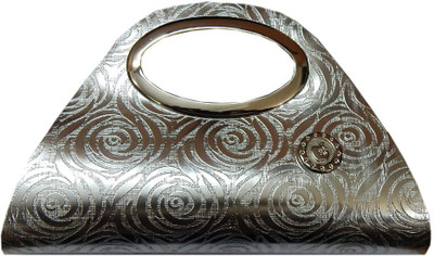 

Navaksha Party Silver Clutch