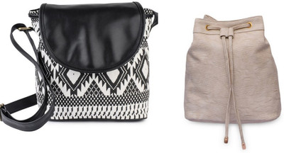 

Kleio Casual White Clutch