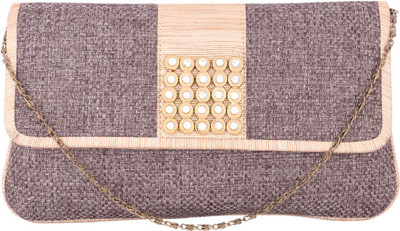 

Sunbeams Party Grey Clutch