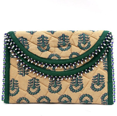 Aditi Trends Casual Beige Clutch