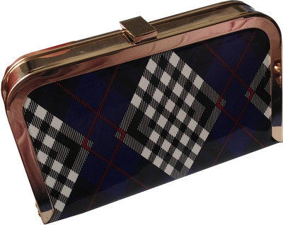 

GRACE FASHION VILLA Casual Blue Clutch