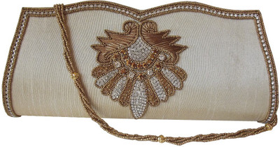 

Moksh Party Gold Clutch