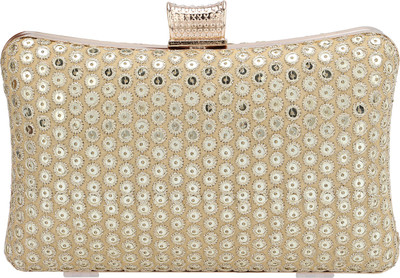 

CREATIVE EMBELLISHMENT Party Silver Clutch