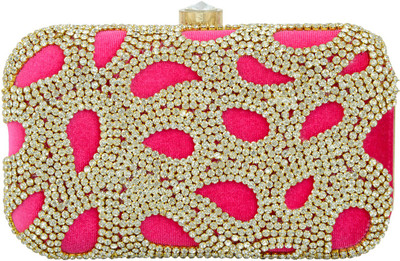 

Tooba Handicraft Party Multicolor Clutch
