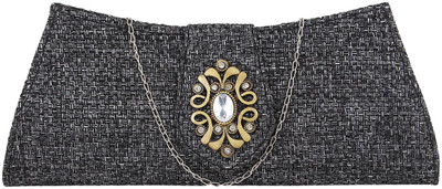 

Brazeal studio Party Black Clutch