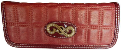 

Navaksha Party Maroon Clutch